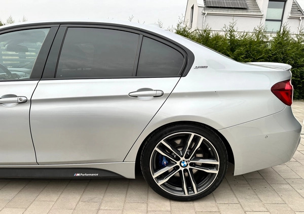 BMW Seria 3 cena 74000 przebieg: 167000, rok produkcji 2017 z Szczecin małe 781